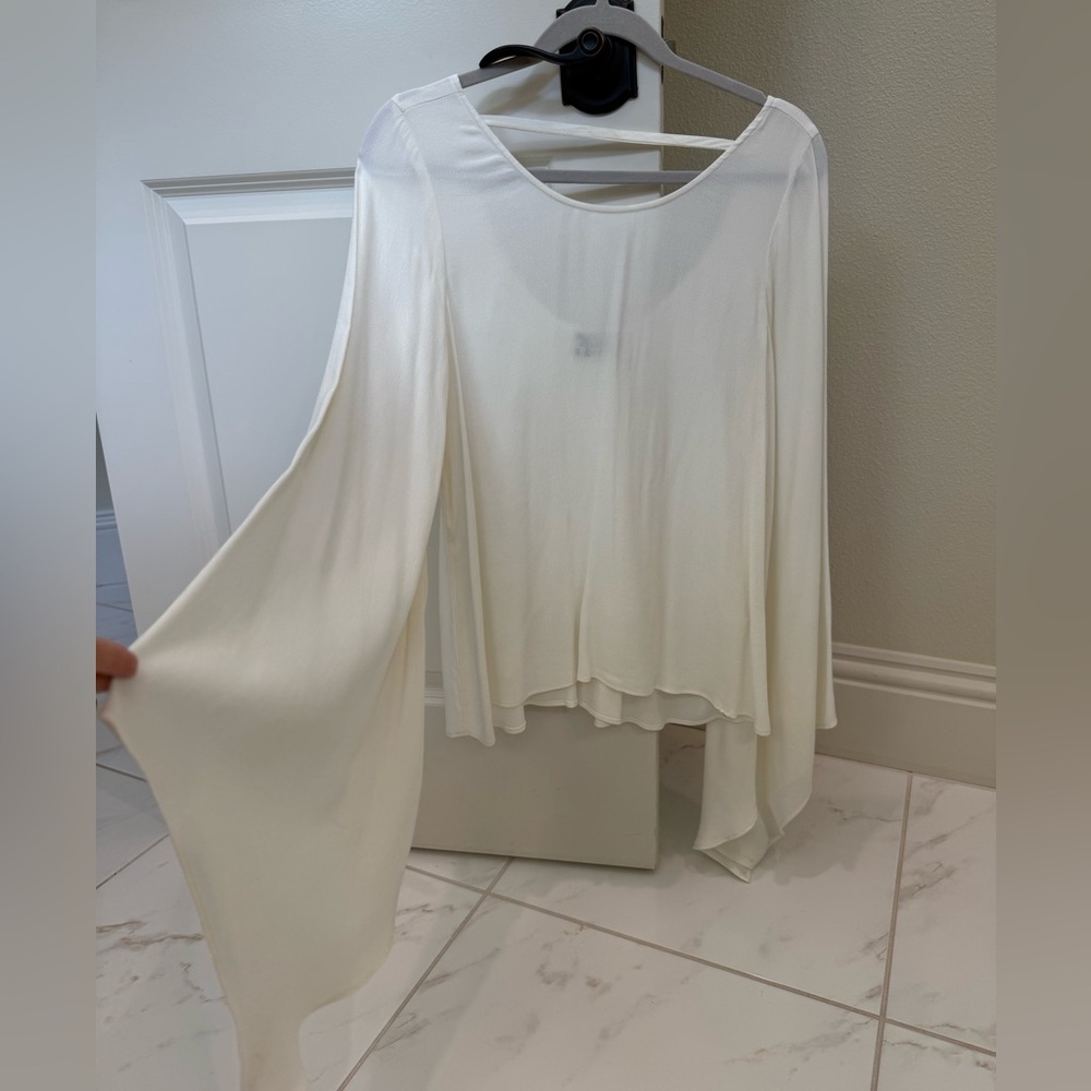 Show Me Your MuMu Cream Blouse